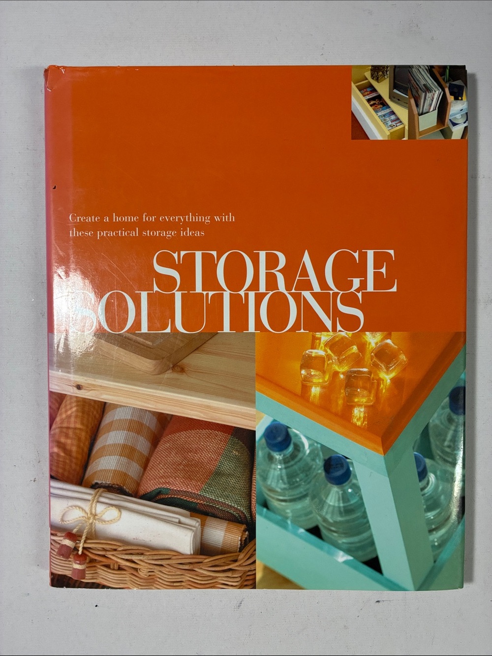 Storage Solutions Book - Orange Cover